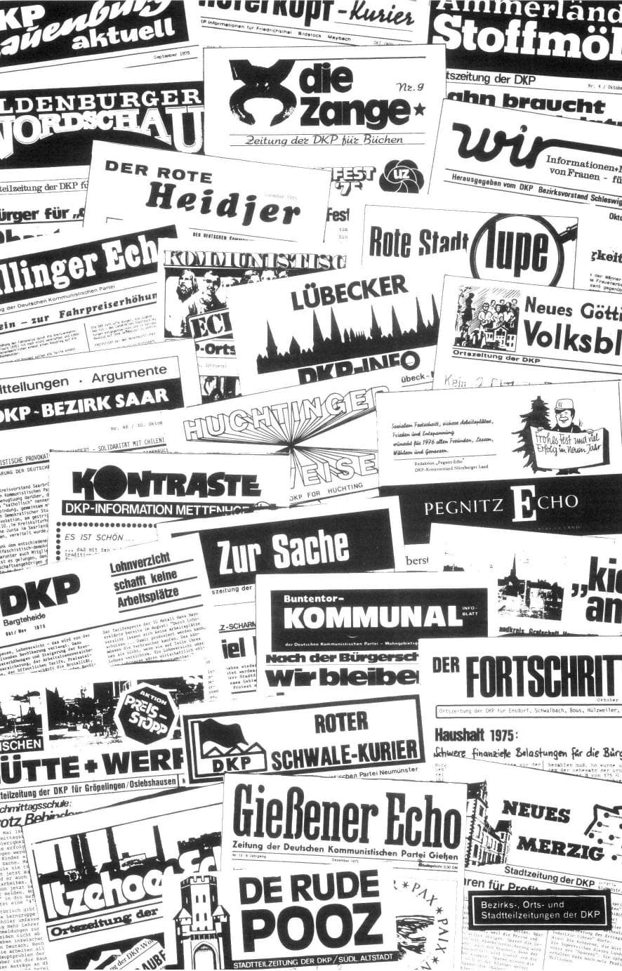 Seite 55 des Verfassungsschutzbericht 1975 Bund