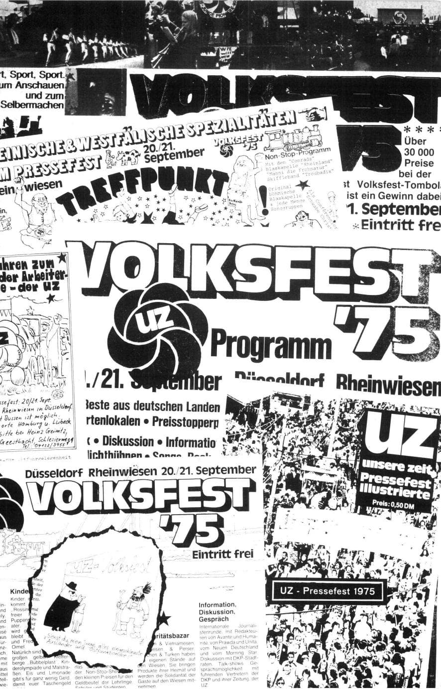 Seite 56 des Verfassungsschutzbericht 1975 Bund