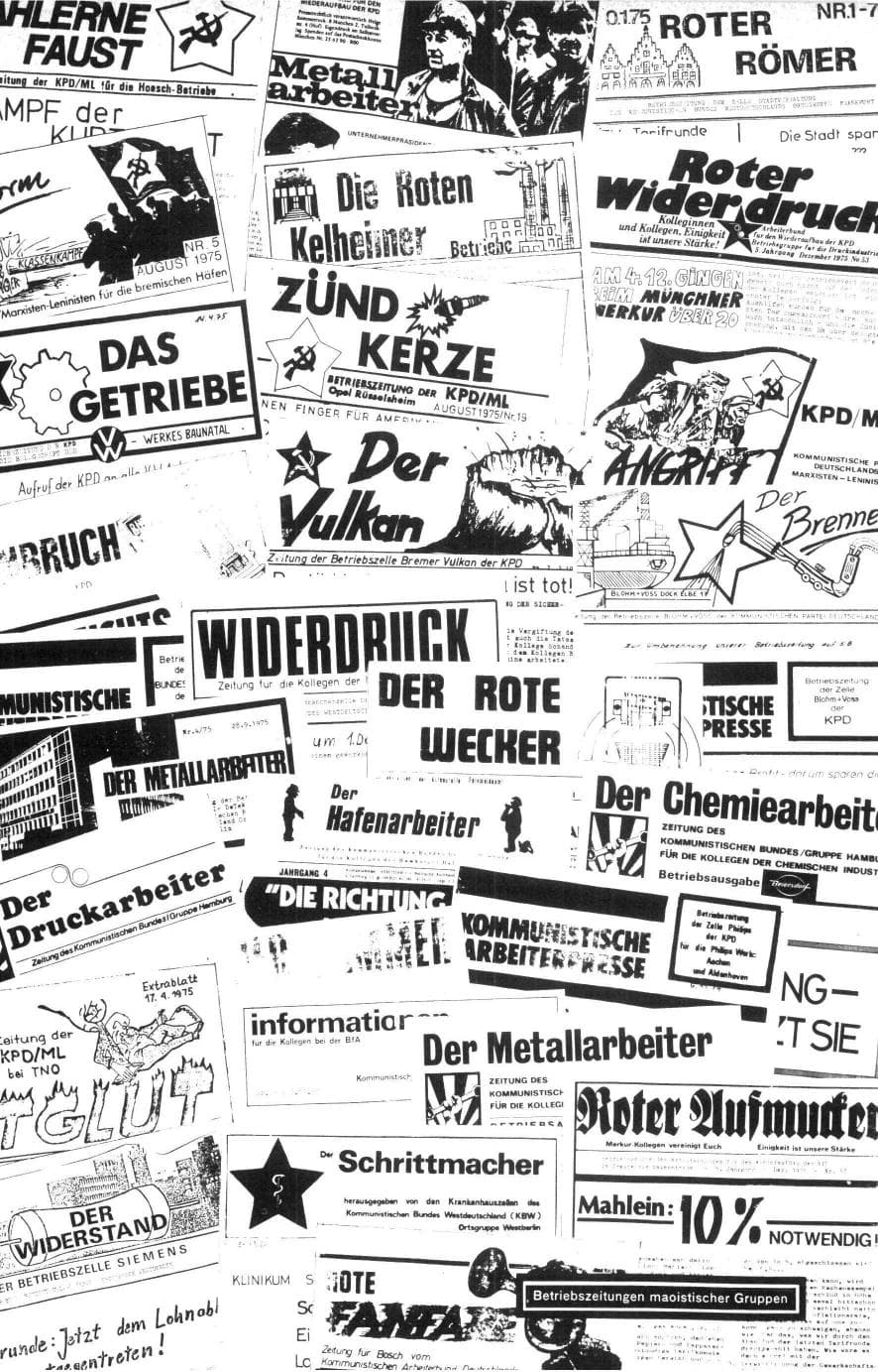 Seite 86 des Verfassungsschutzbericht 1975 Bund