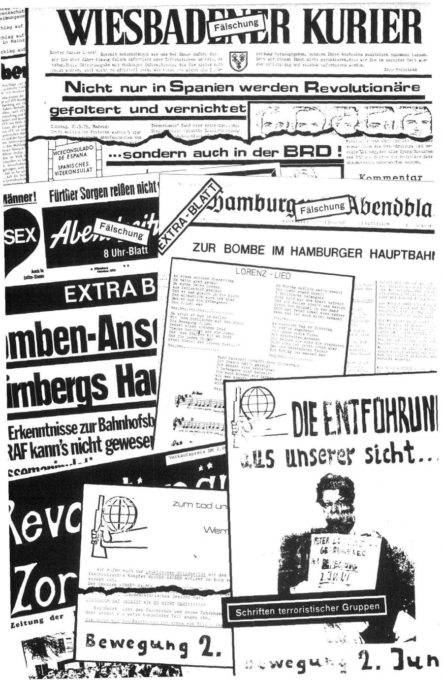 Seite 100 des Verfassungsschutzbericht 1975 Bund