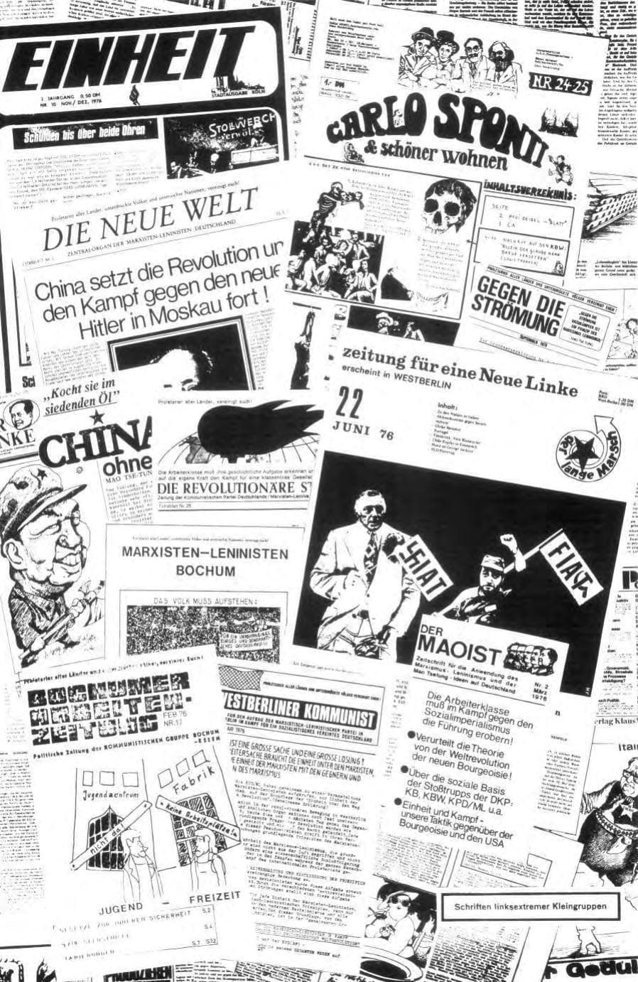 Seite 105 des Verfassungsschutzbericht 1976 Bund