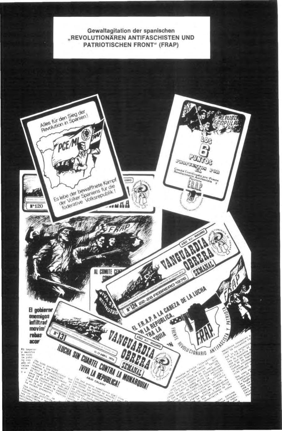 Seite 165 des Verfassungsschutzbericht 1976 Bund