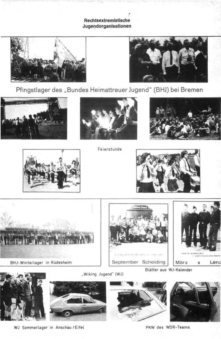 Seite 43 des Verfassungsschutzbericht 1976 Bund