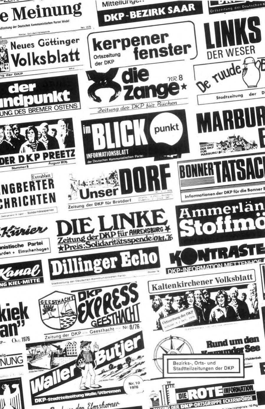 Seite 72 des Verfassungsschutzbericht 1976 Bund