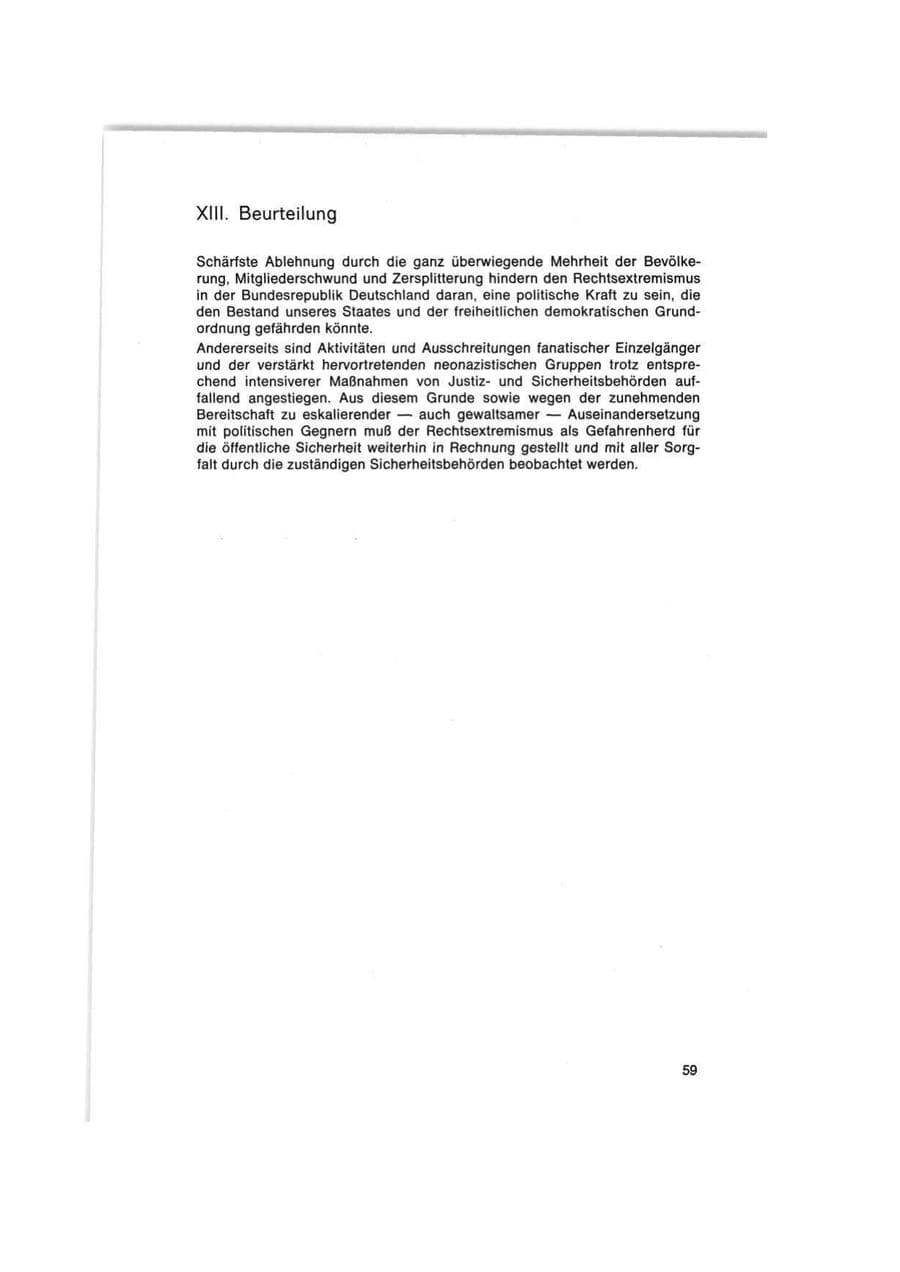 Seite 59 des Verfassungsschutzbericht 1977 Bund