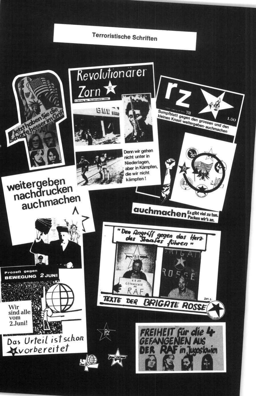 Seite 124 des Verfassungsschutzbericht 1978 Bund
