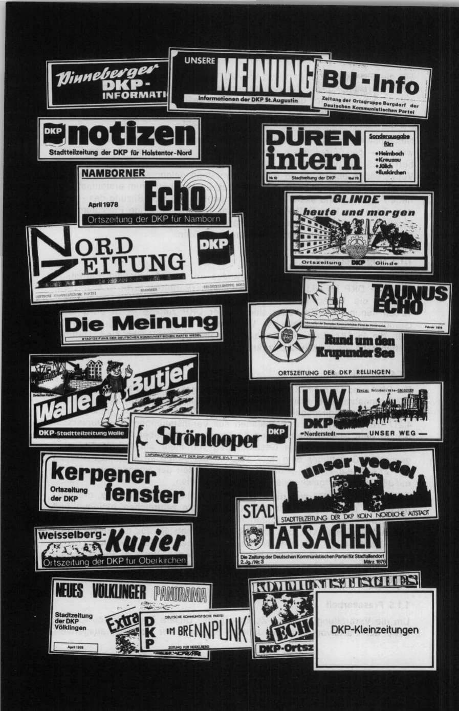 Seite 78 des Verfassungsschutzbericht 1978 Bund