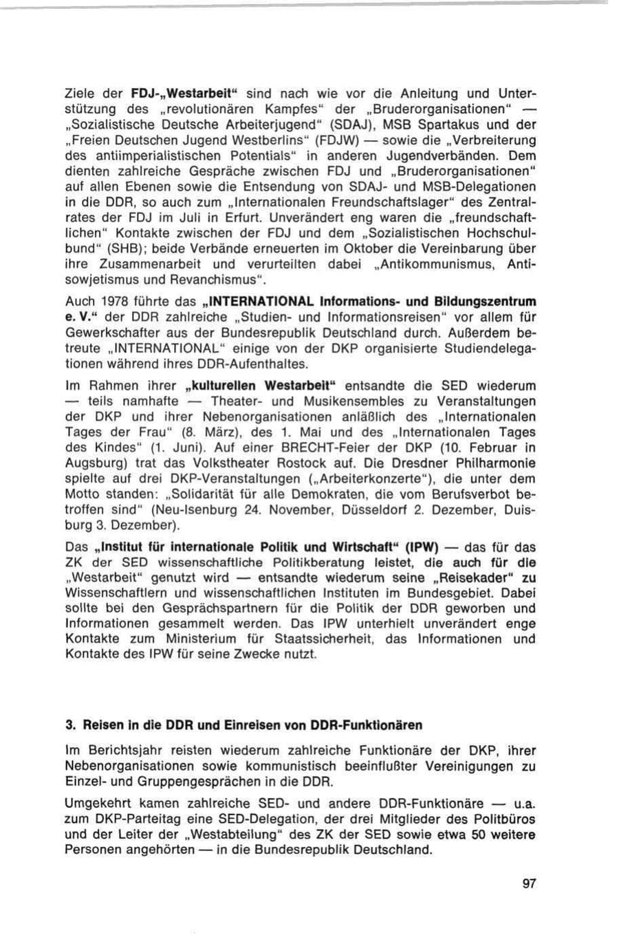 Seite 97 des Verfassungsschutzbericht 1978 Bund
