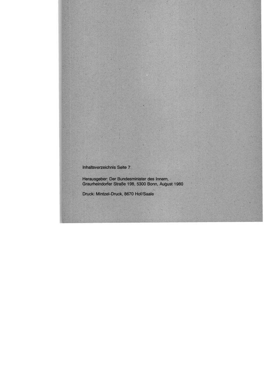 Seite 2 des Verfassungsschutzbericht 1979 Bund