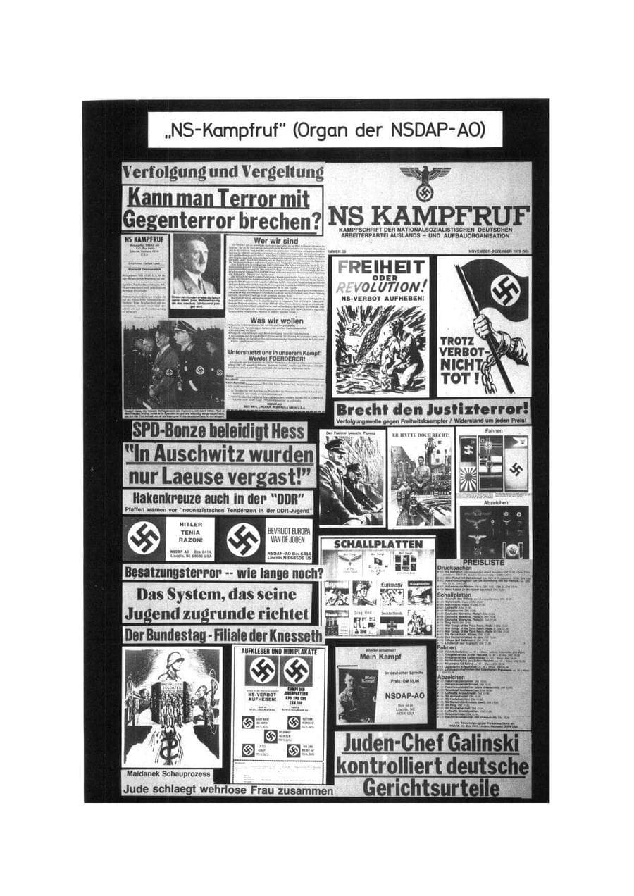 Seite 45 des Verfassungsschutzbericht 1979 Bund