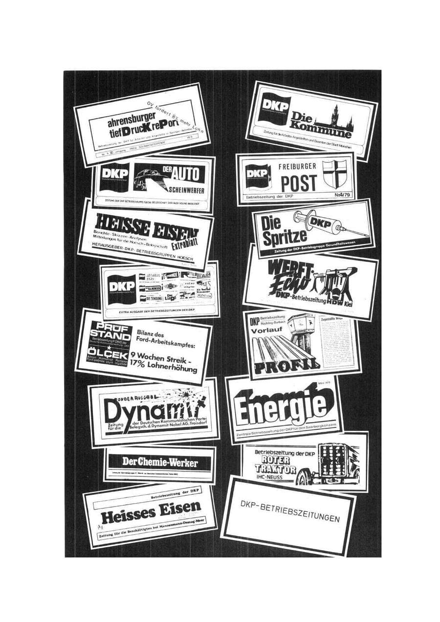 Seite 74 des Verfassungsschutzbericht 1979 Bund