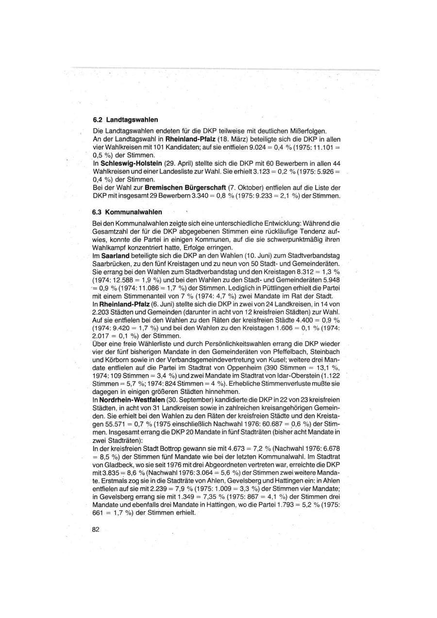 Seite 82 des Verfassungsschutzbericht 1979 Bund