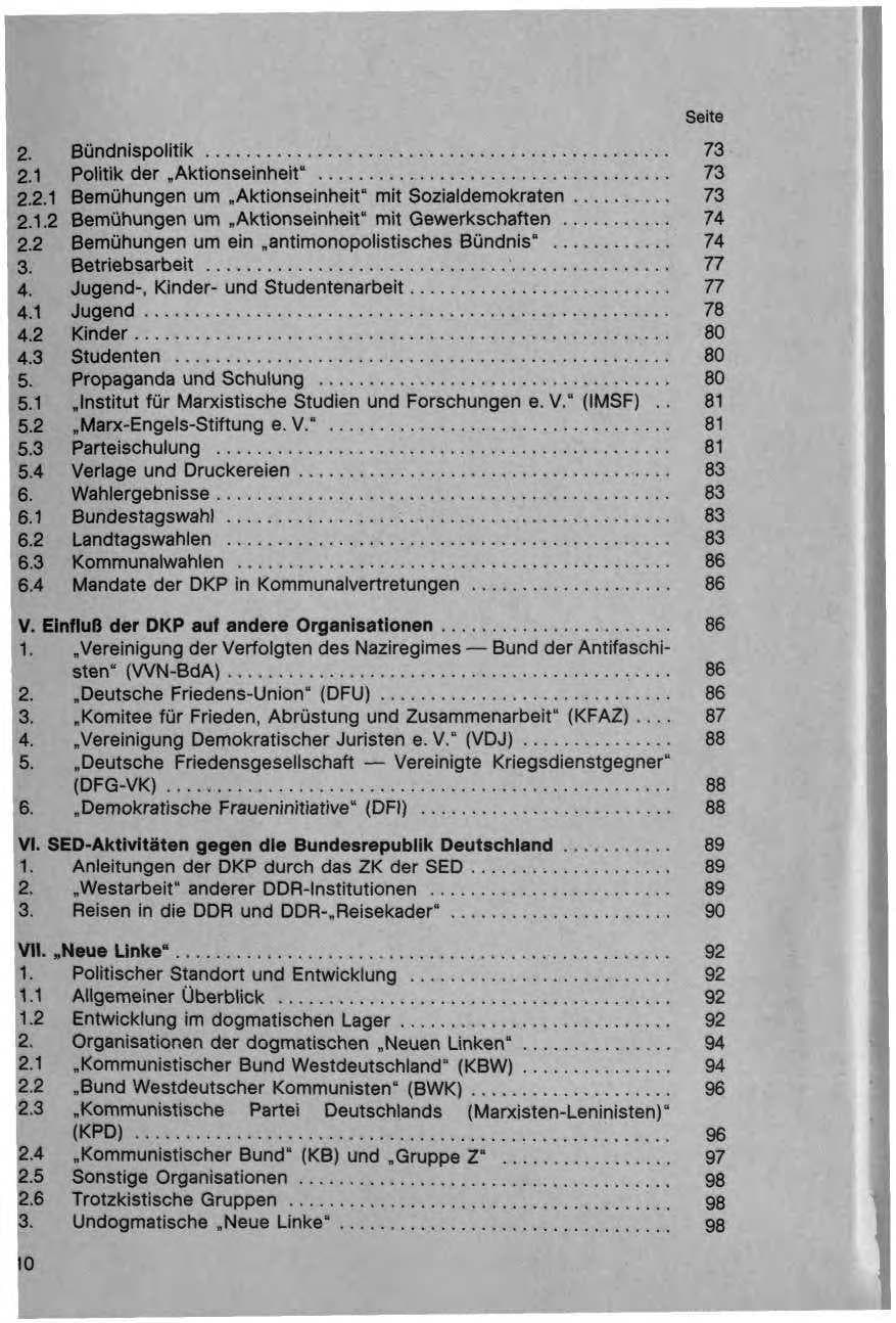 Seite 11 des Verfassungsschutzbericht 1980 Bund