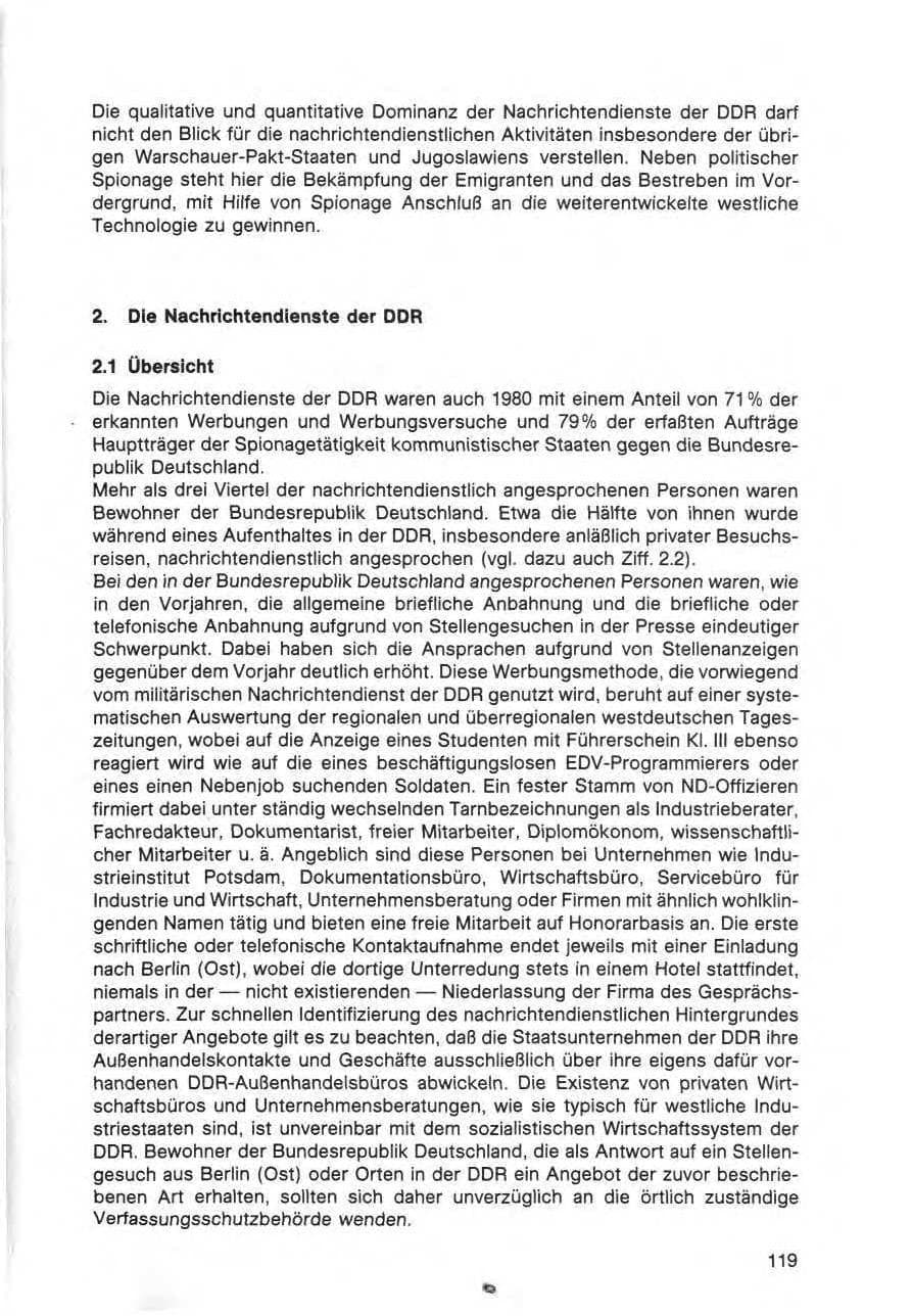 Seite 120 des Verfassungsschutzbericht 1980 Bund