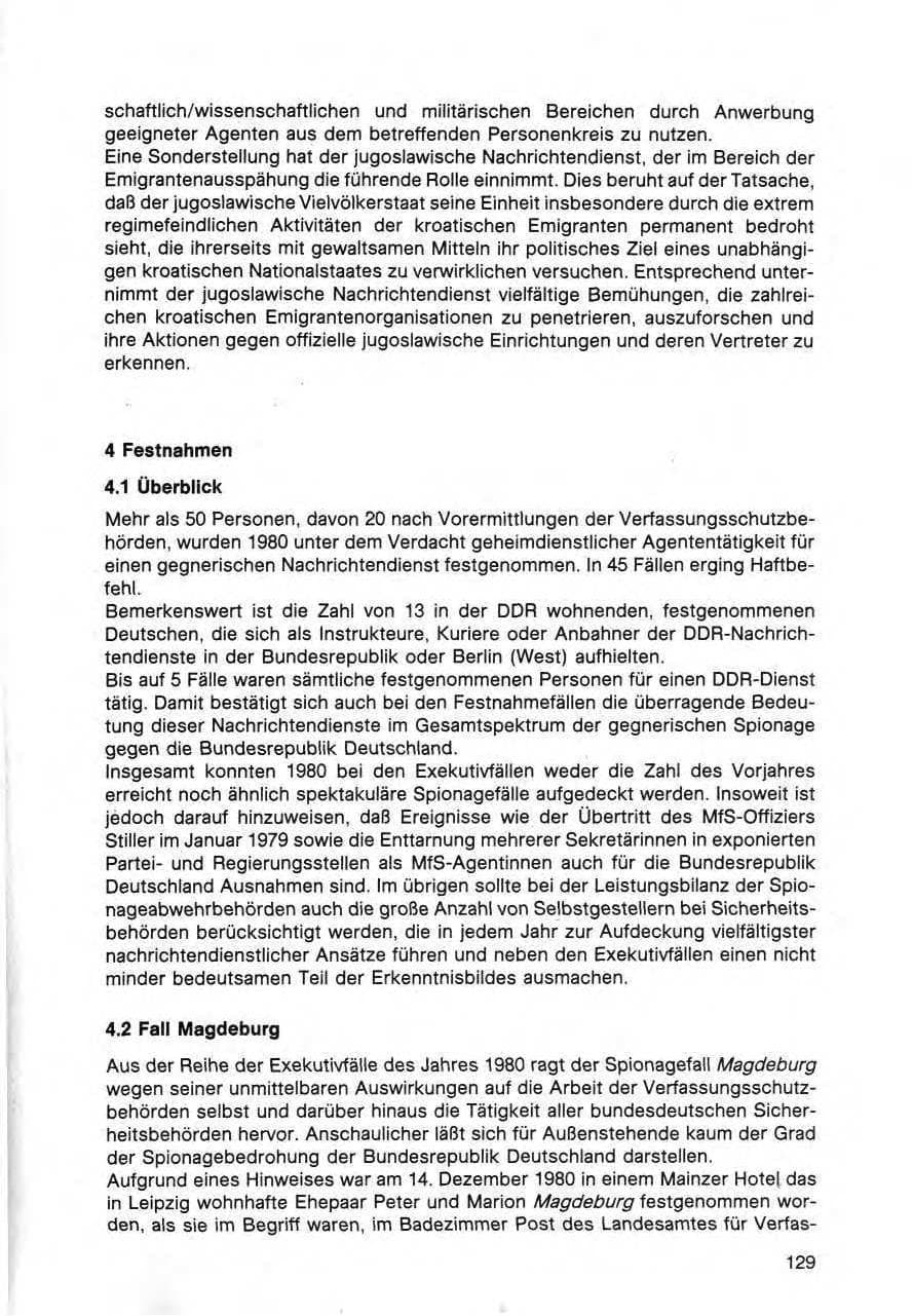 Seite 130 des Verfassungsschutzbericht 1980 Bund