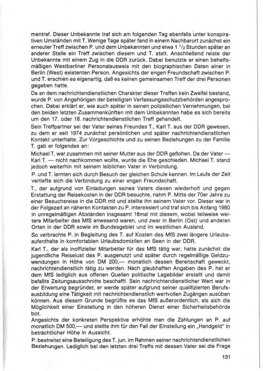 Seite 134 des Verfassungsschutzbericht 1980 Bund