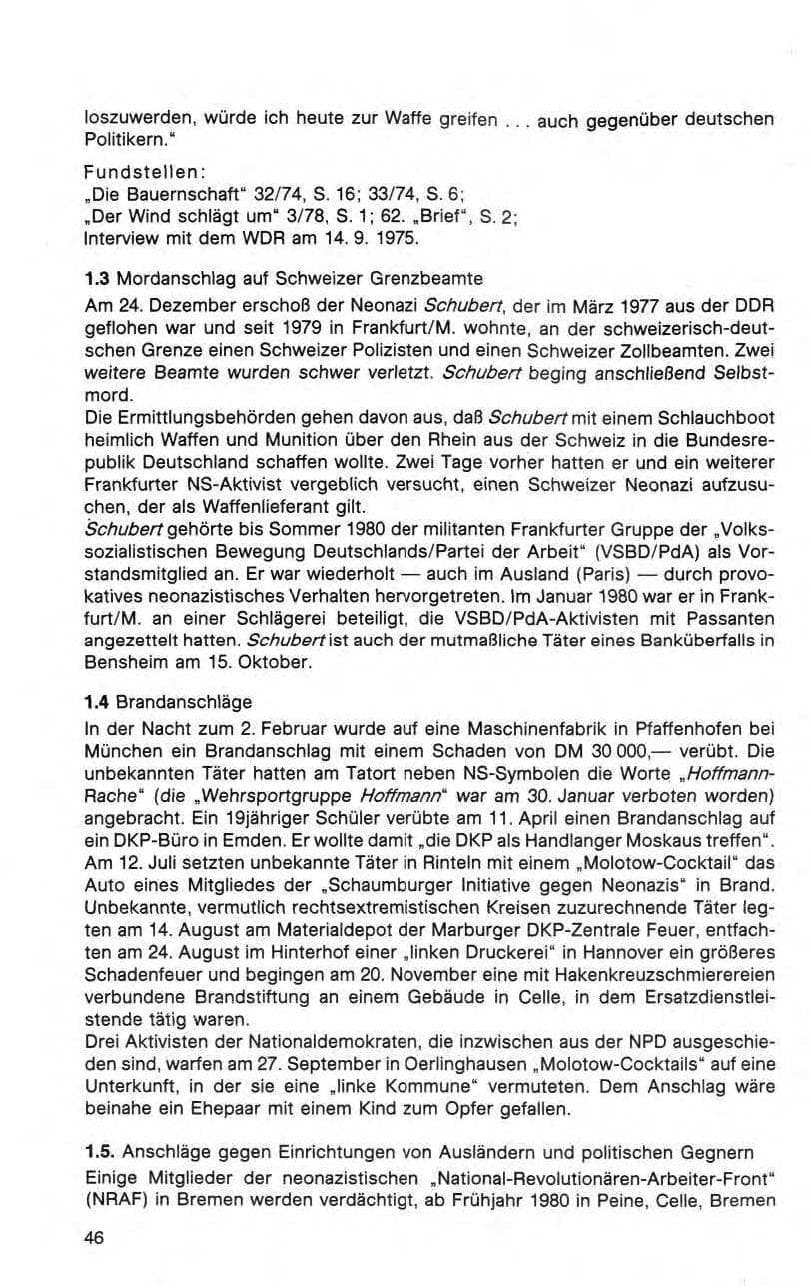 Seite 47 des Verfassungsschutzbericht 1980 Bund