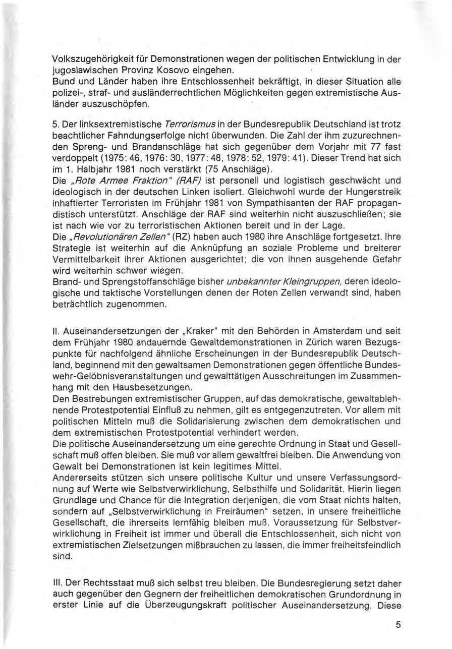 Seite 6 des Verfassungsschutzbericht 1980 Bund