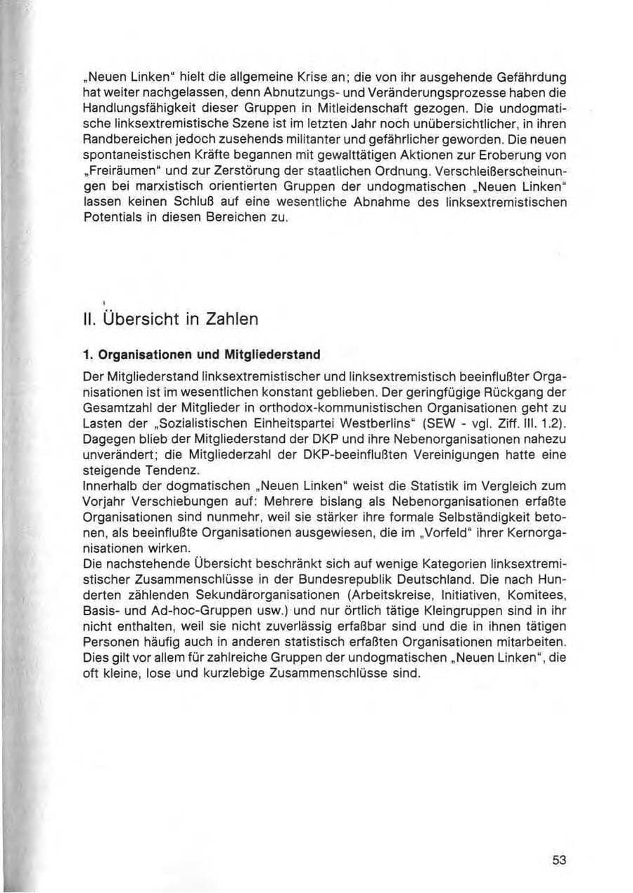 Seite 54 des Verfassungsschutzbericht 1980 Bund