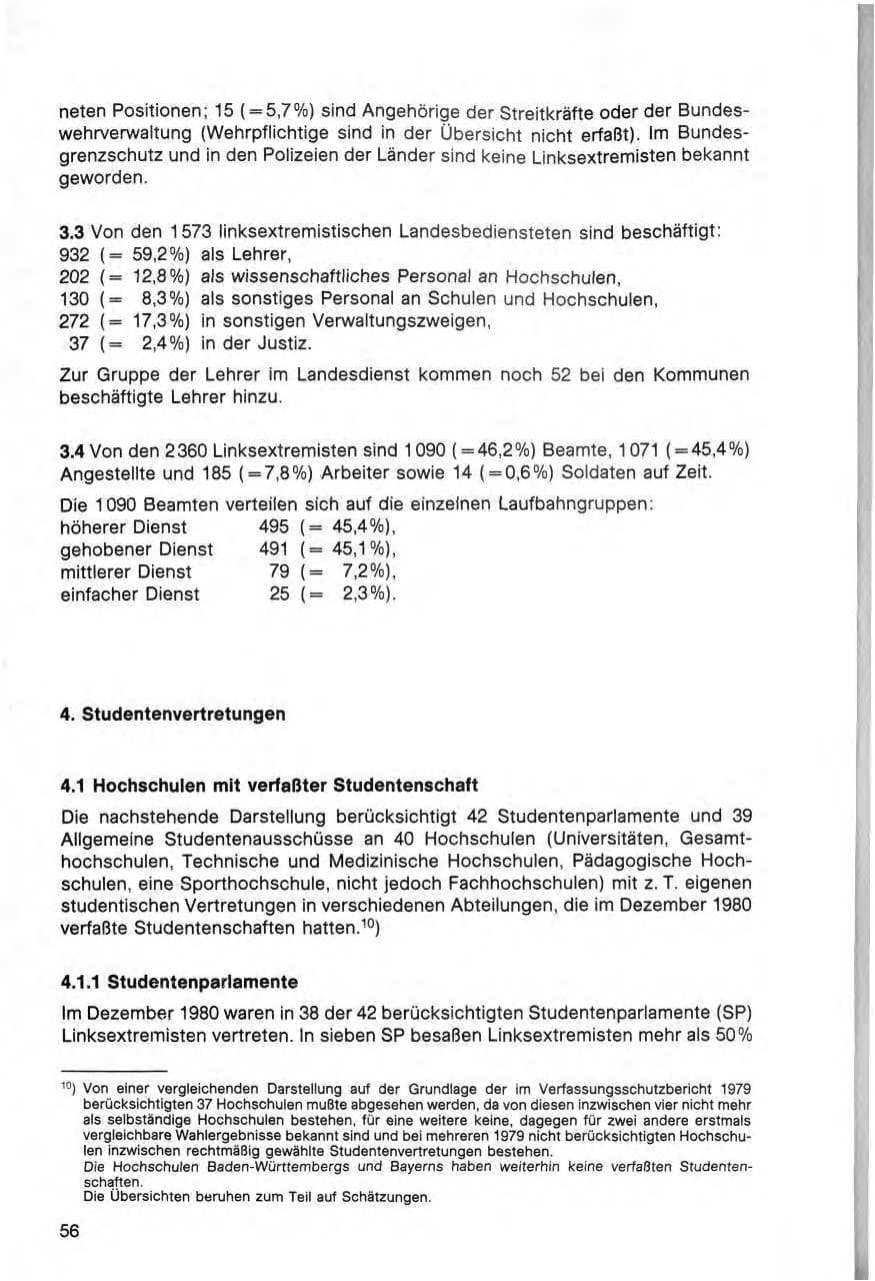 Seite 57 des Verfassungsschutzbericht 1980 Bund