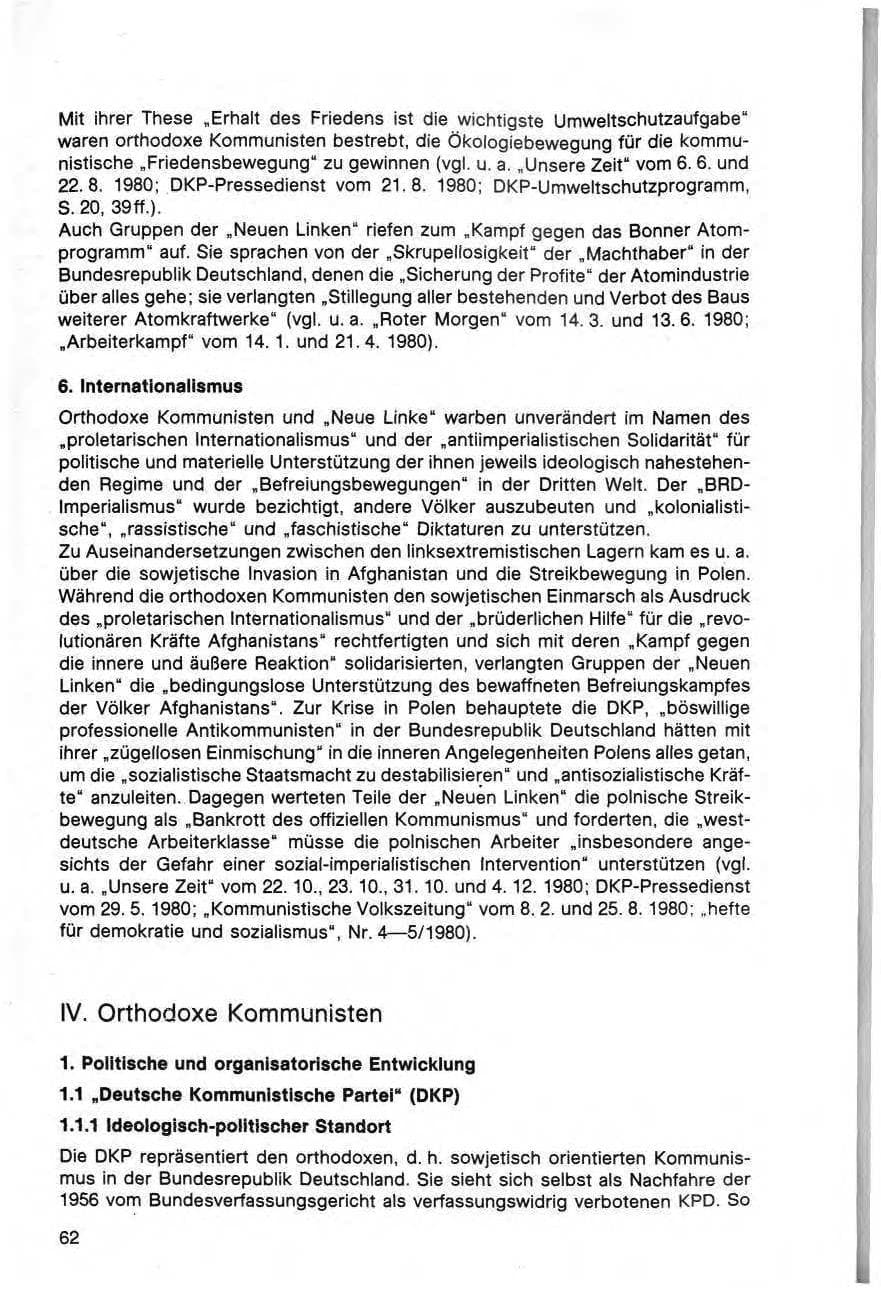 Seite 63 des Verfassungsschutzbericht 1980 Bund