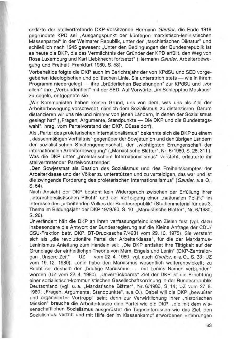 Seite 64 des Verfassungsschutzbericht 1980 Bund