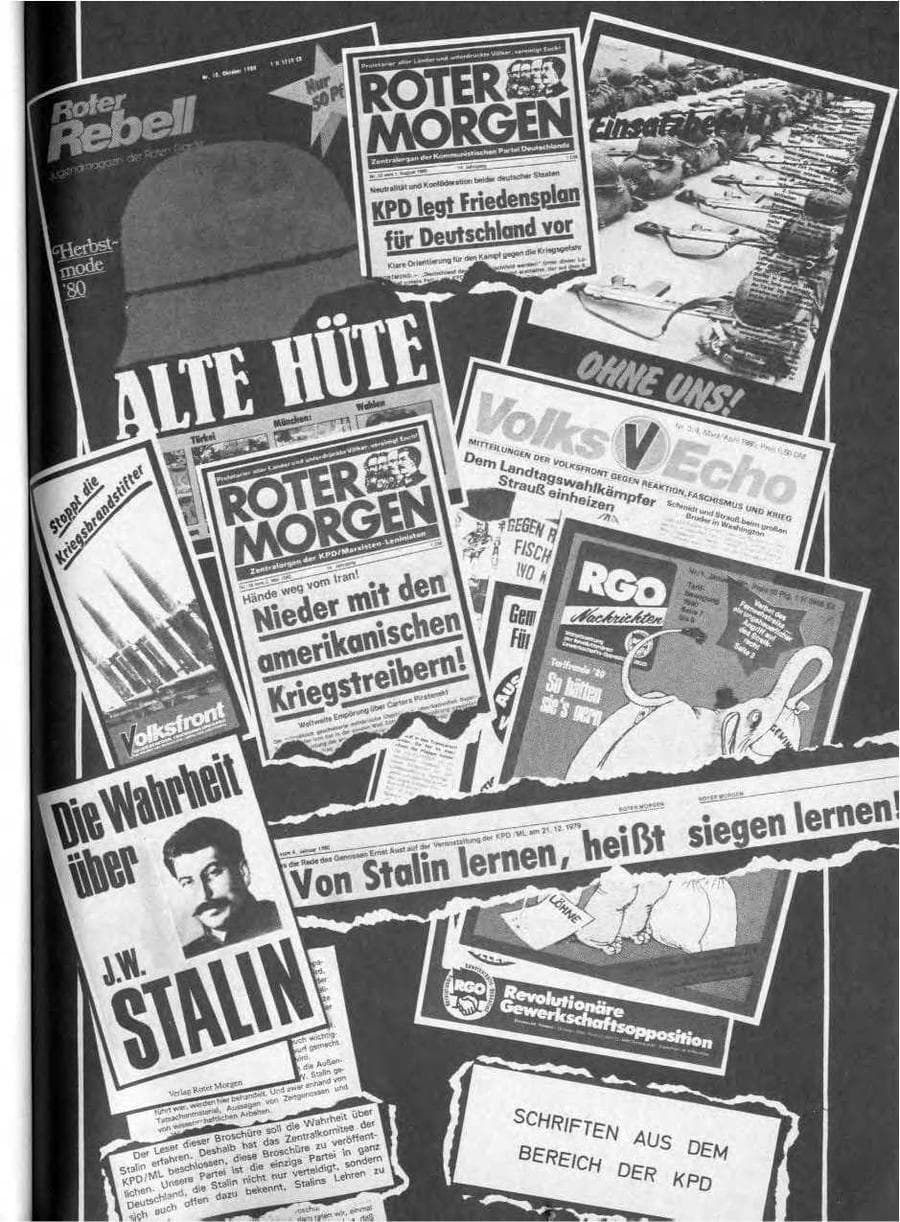 Seite 96 des Verfassungsschutzbericht 1980 Bund