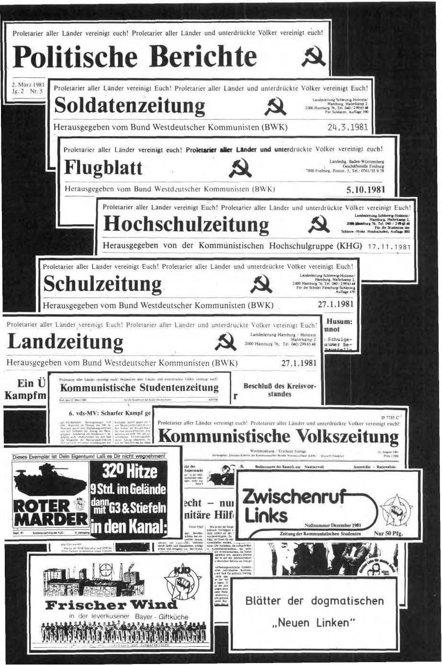 Seite 108 des Verfassungsschutzbericht 1981 Bund