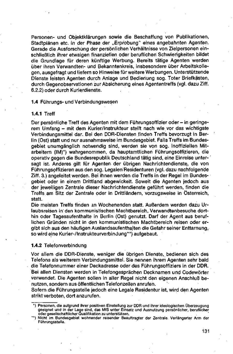 Seite 131 des Verfassungsschutzbericht 1981 Bund