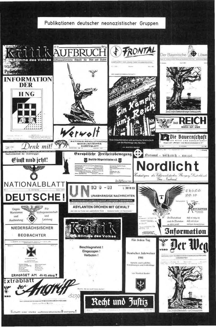 Seite 30 des Verfassungsschutzbericht 1981 Bund