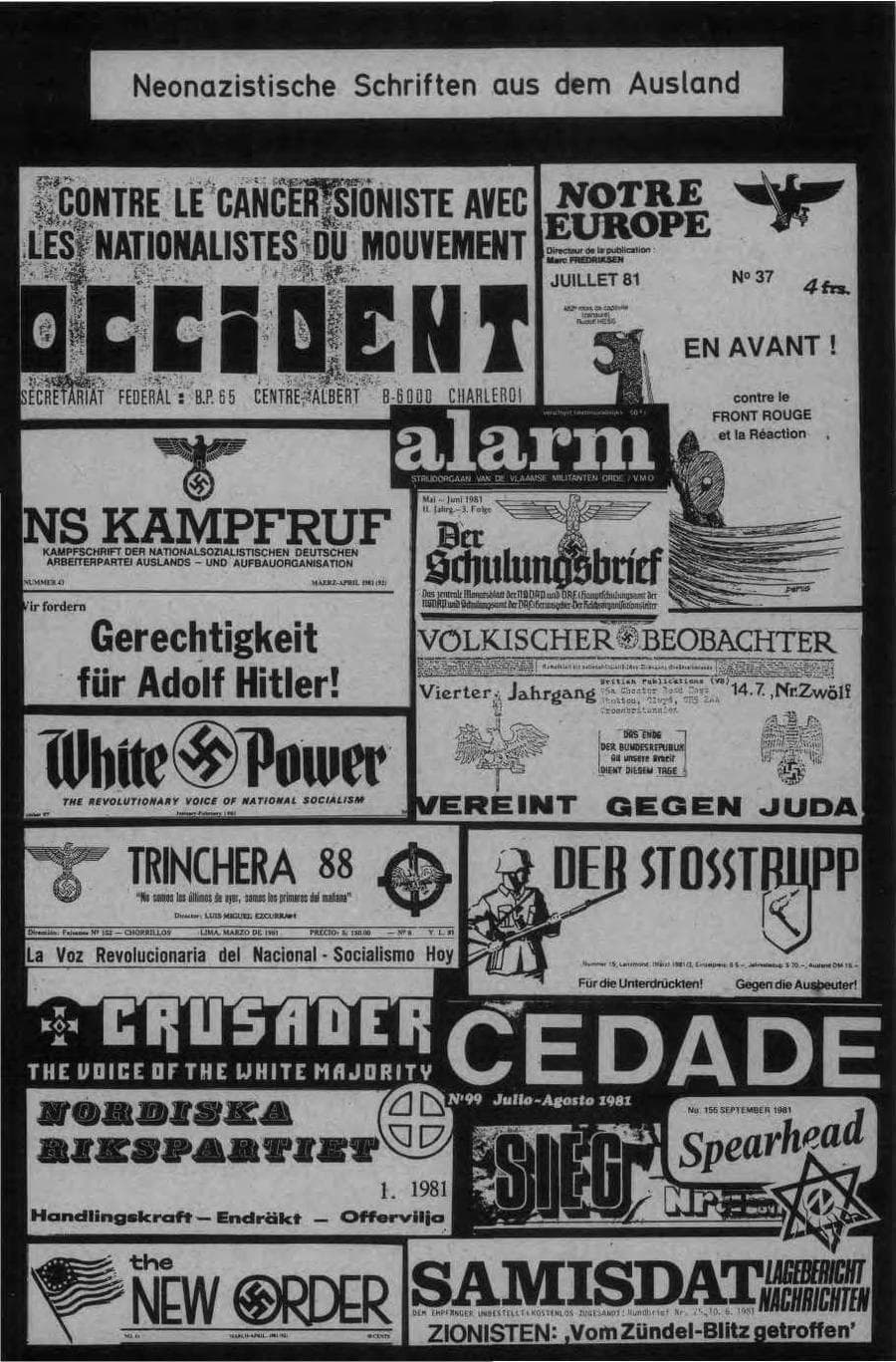Seite 51 des Verfassungsschutzbericht 1981 Bund