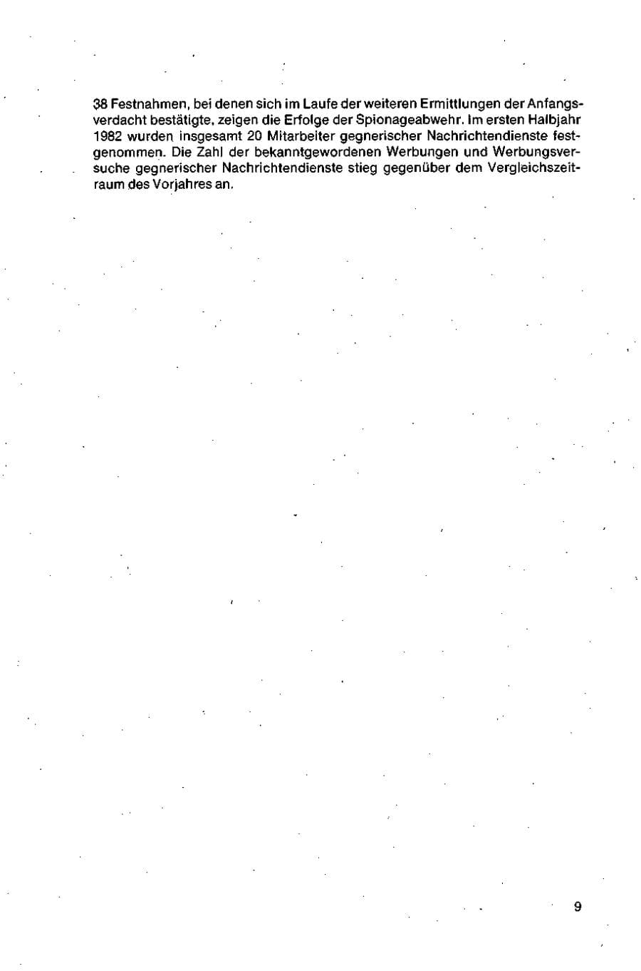 Seite 9 des Verfassungsschutzbericht 1981 Bund