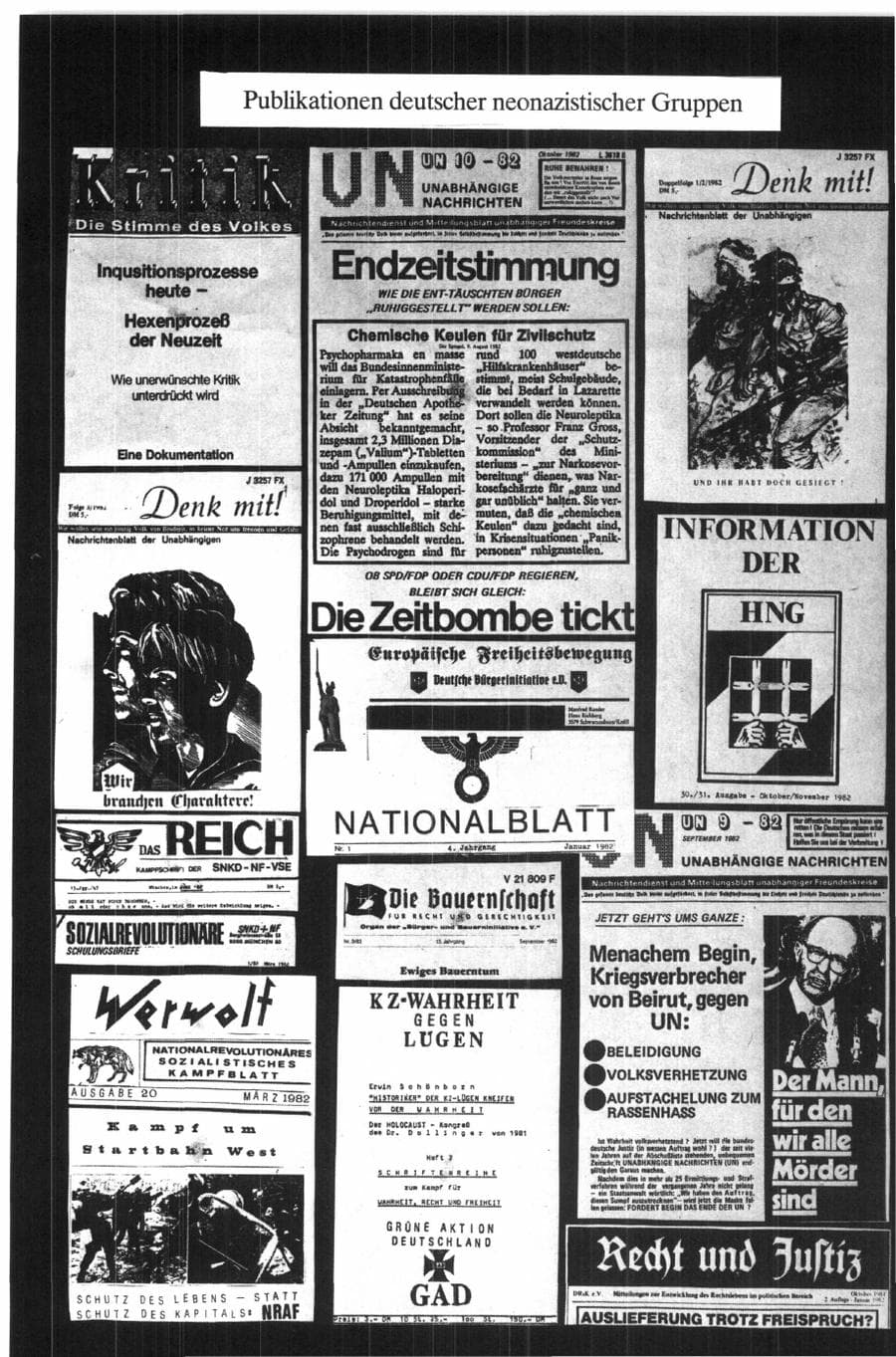Seite 130 des Verfassungsschutzbericht 1982 Bund