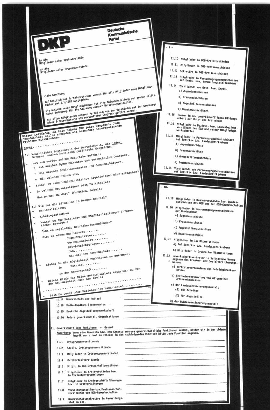 Seite 35 des Verfassungsschutzbericht 1982 Bund