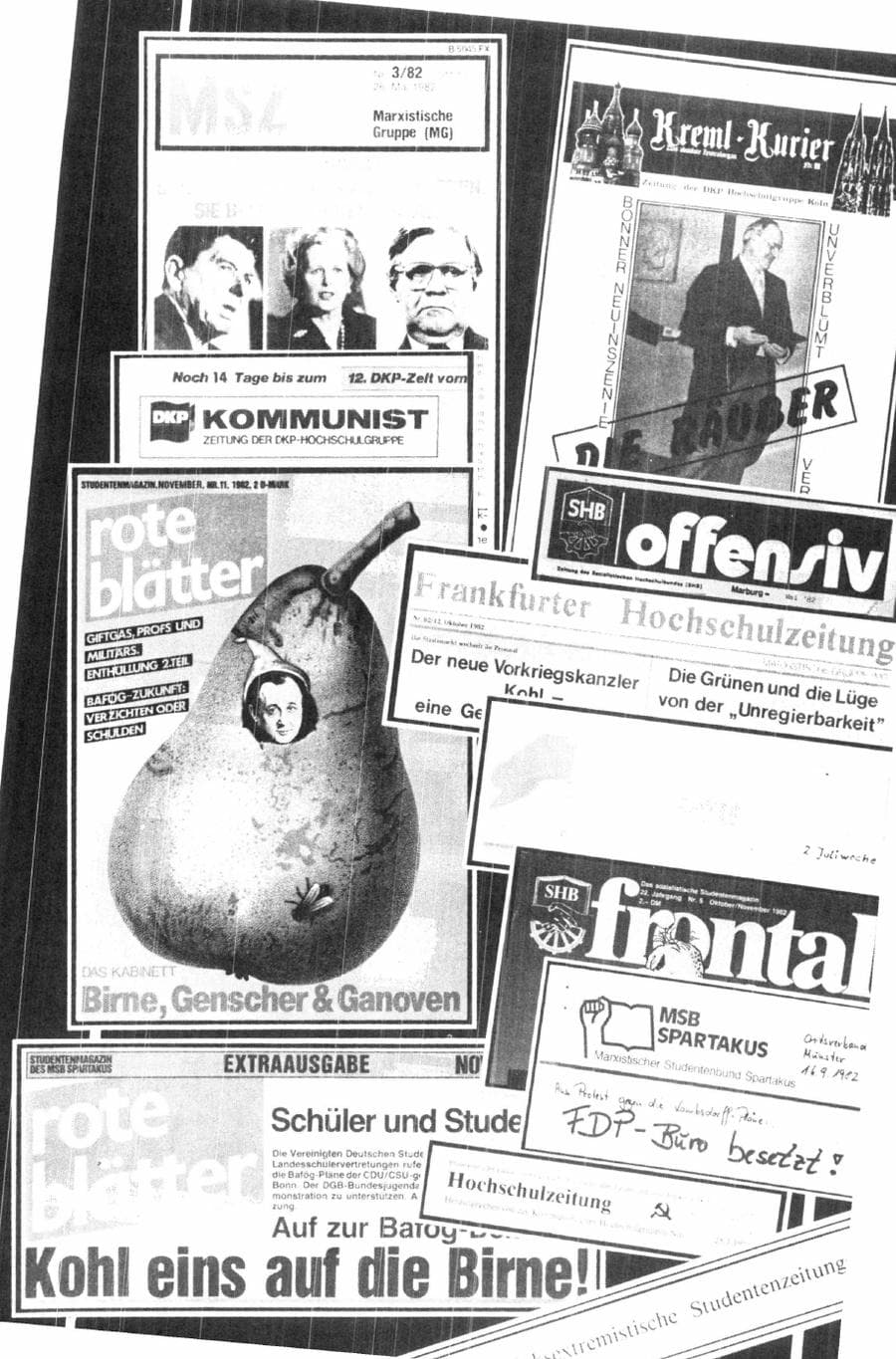Seite 66 des Verfassungsschutzbericht 1982 Bund