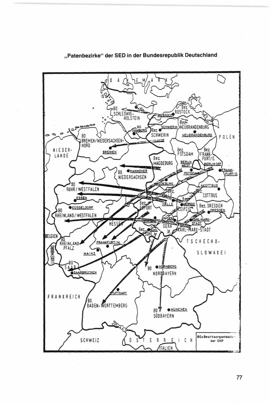 Seite 77 des Verfassungsschutzbericht 1982 Bund