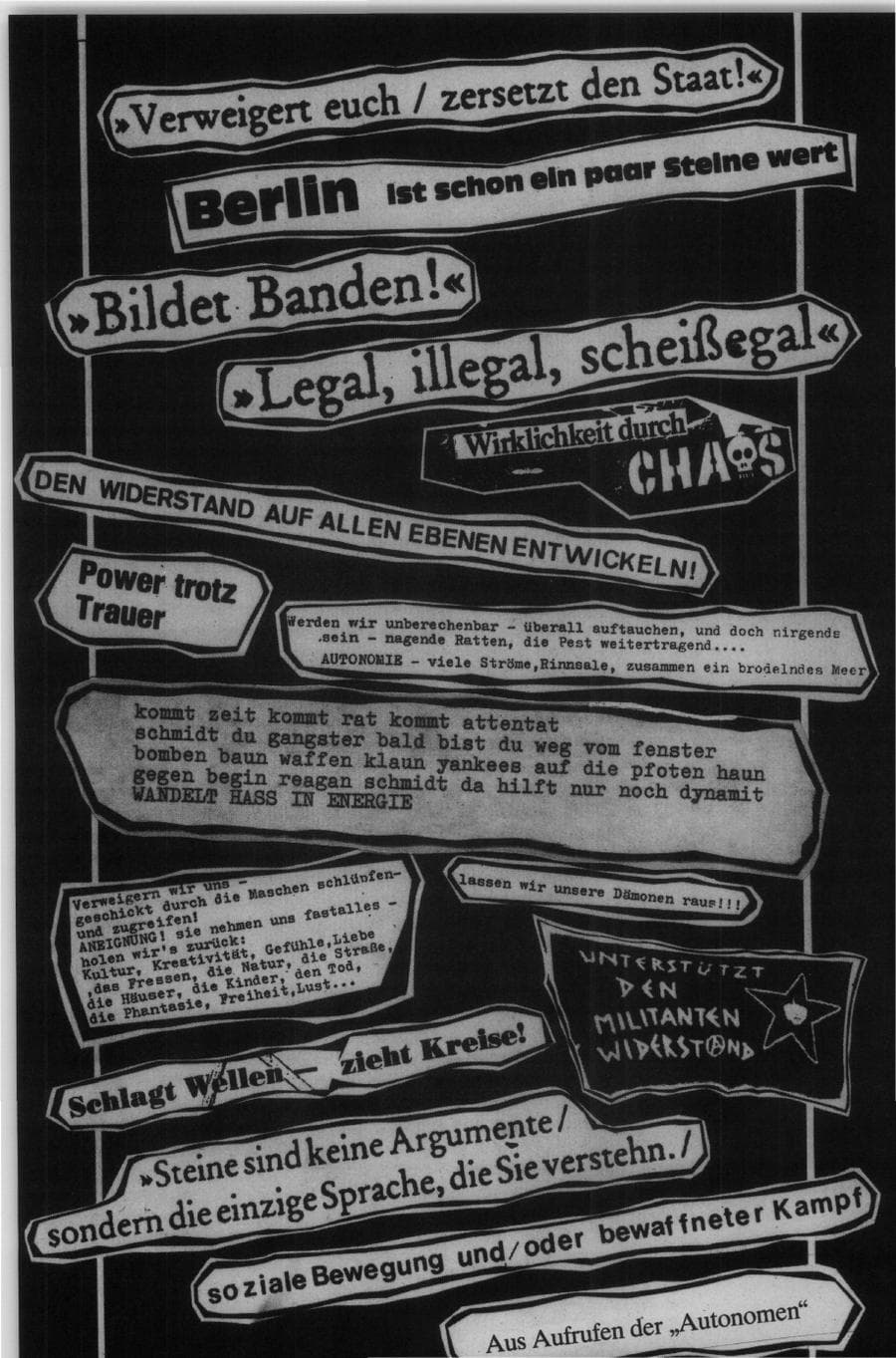 Seite 91 des Verfassungsschutzbericht 1982 Bund