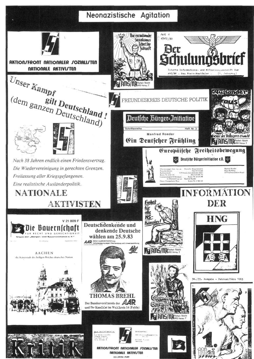 Seite 132 des Verfassungsschutzbericht 1983 Bund