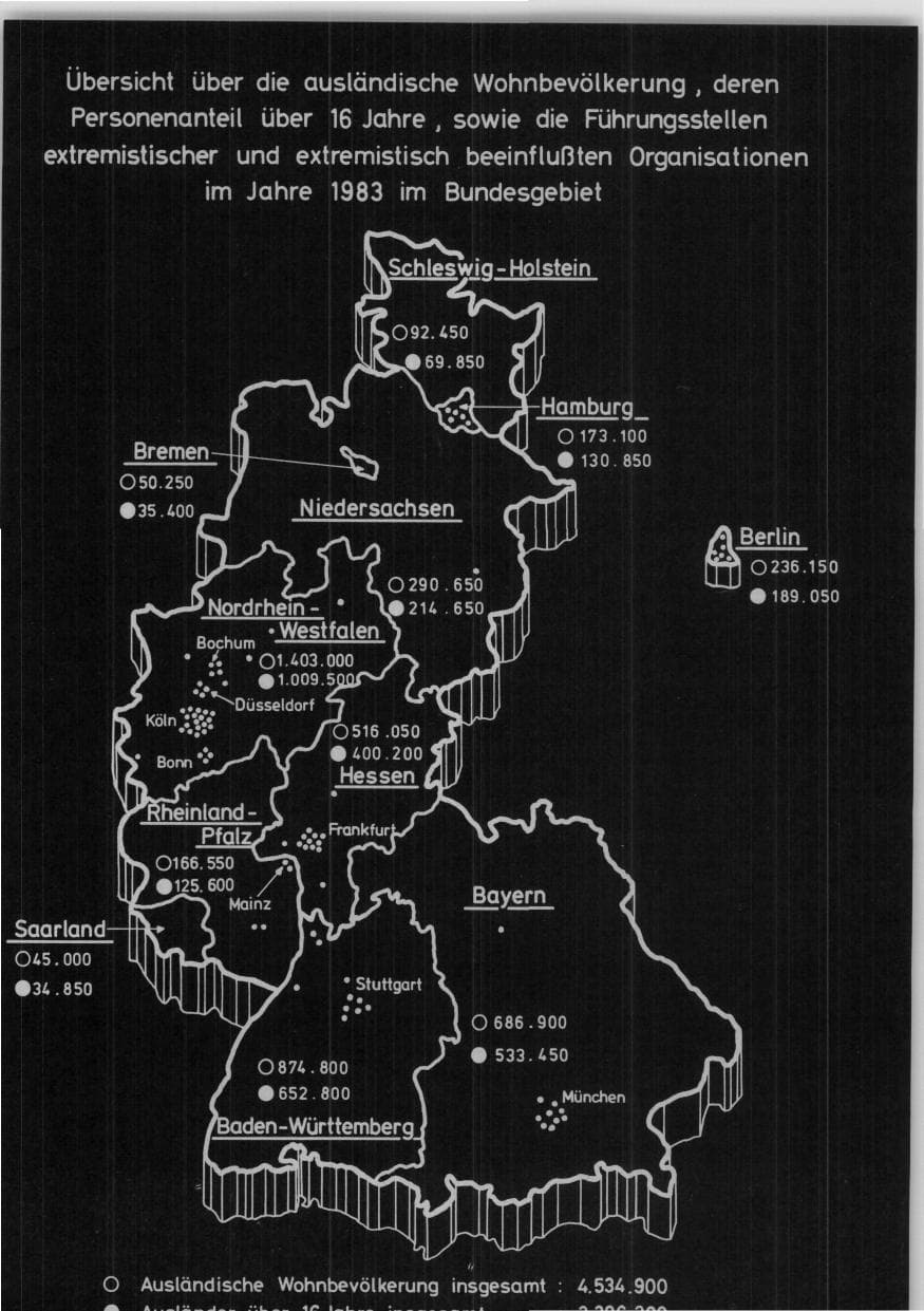 Seite 173 des Verfassungsschutzbericht 1983 Bund