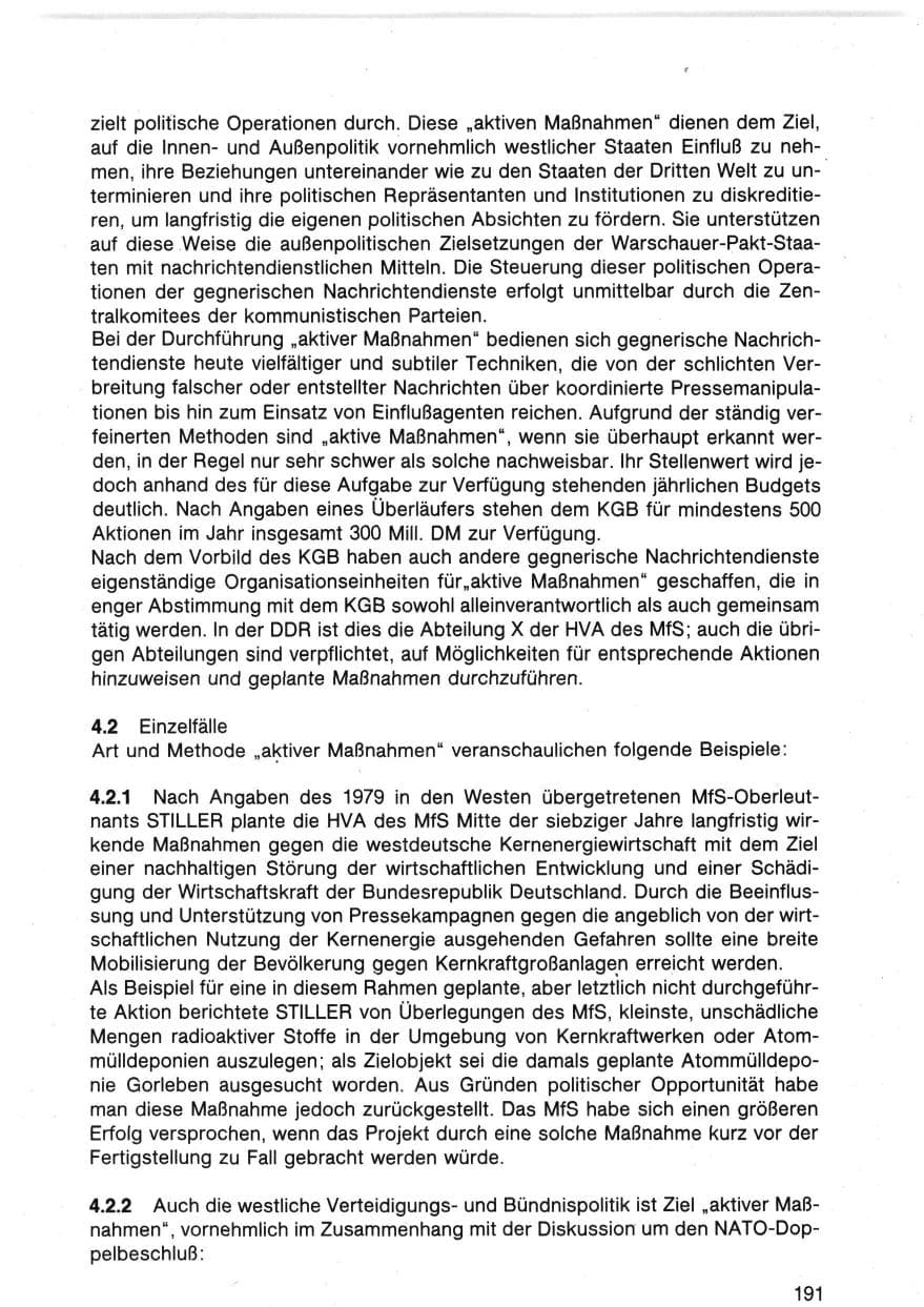 Seite 194 des Verfassungsschutzbericht 1983 Bund
