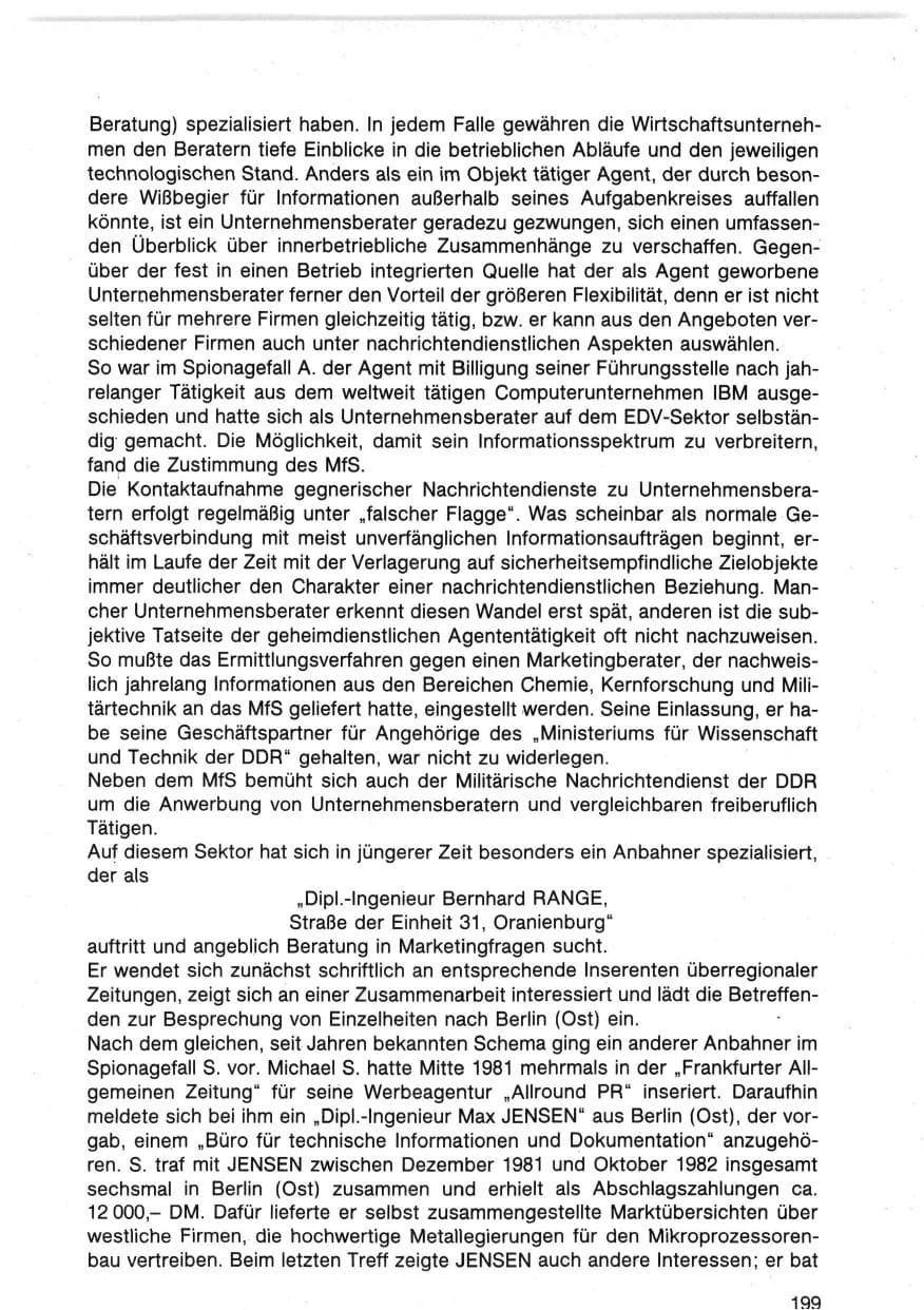 Seite 202 des Verfassungsschutzbericht 1983 Bund