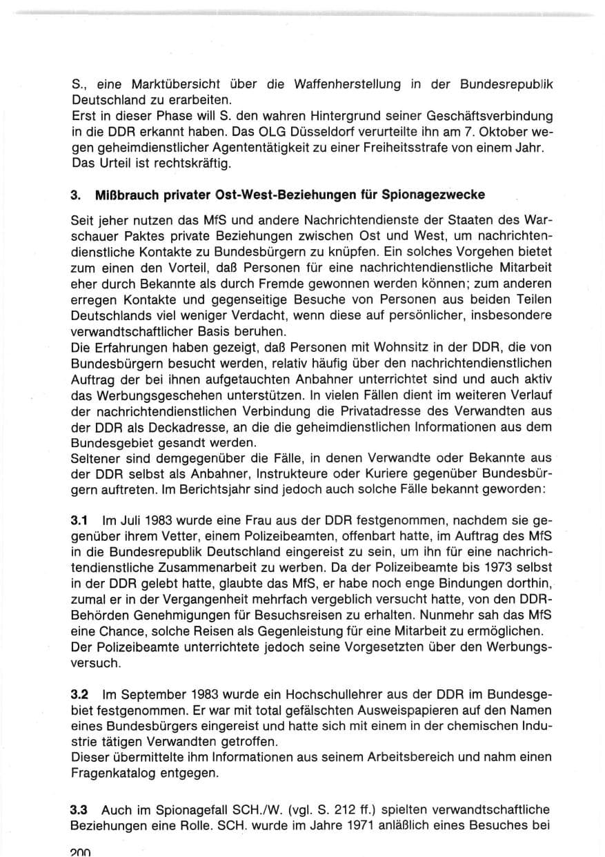 Seite 203 des Verfassungsschutzbericht 1983 Bund