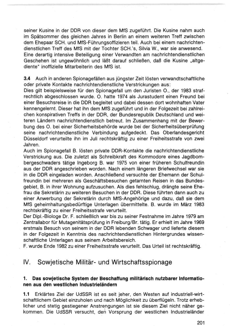 Seite 204 des Verfassungsschutzbericht 1983 Bund