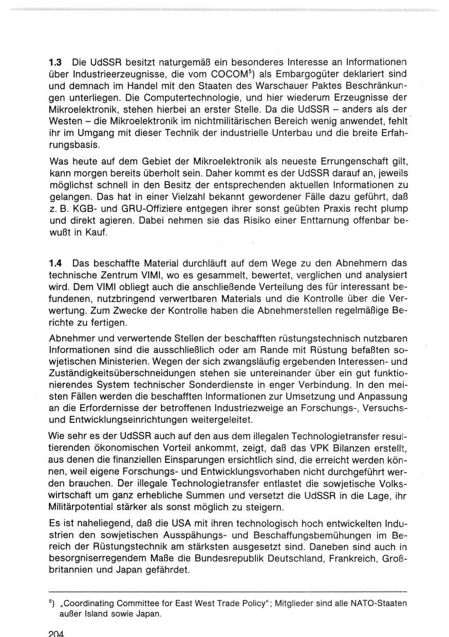 Seite 207 des Verfassungsschutzbericht 1983 Bund