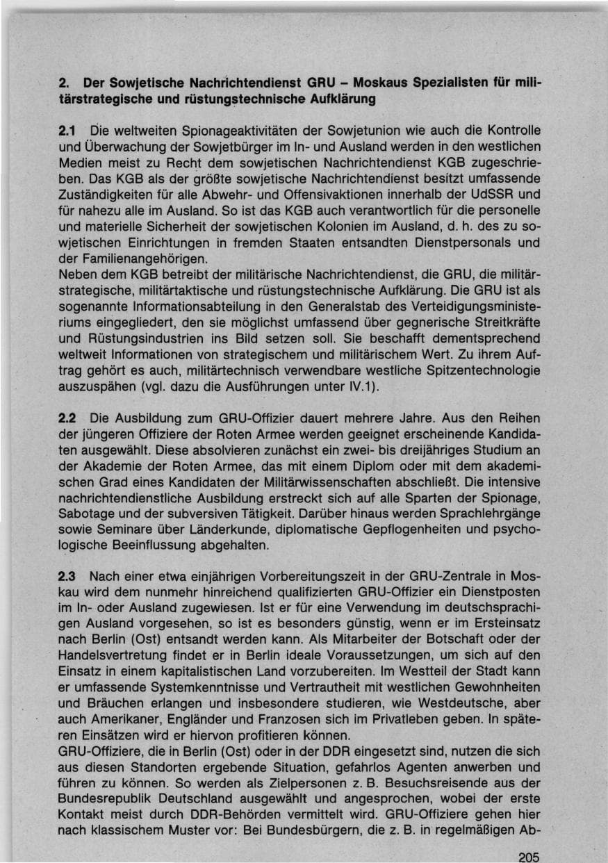 Seite 208 des Verfassungsschutzbericht 1983 Bund