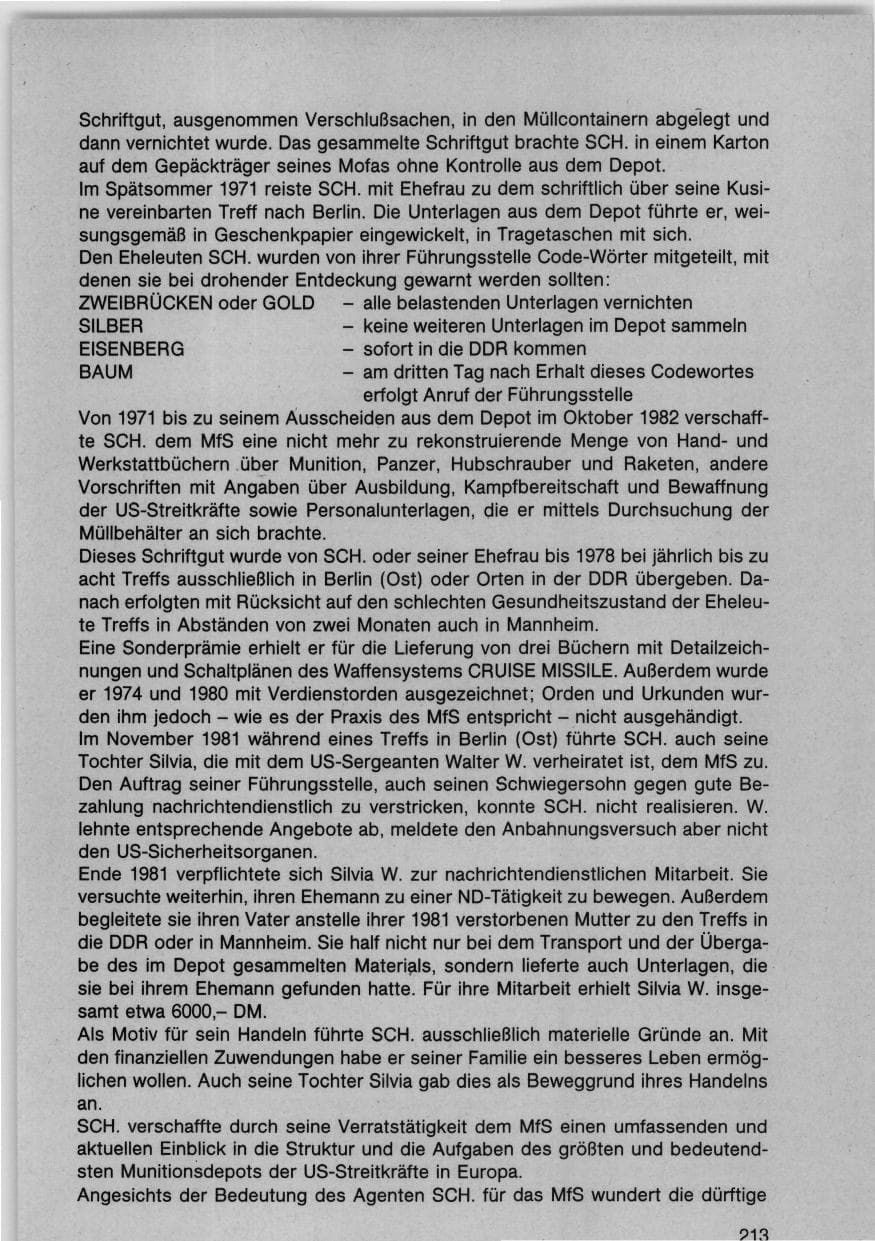 Seite 216 des Verfassungsschutzbericht 1983 Bund