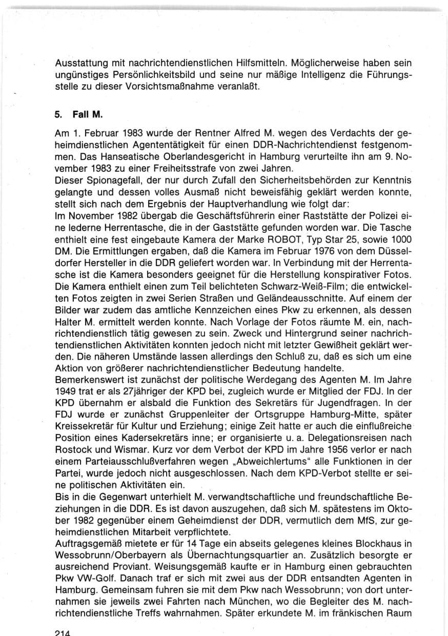 Seite 217 des Verfassungsschutzbericht 1983 Bund