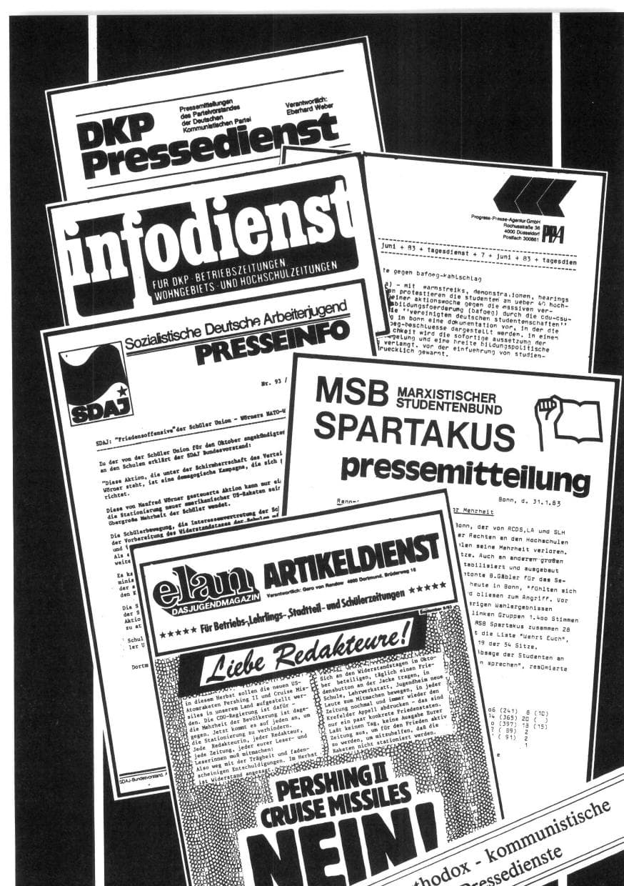 Seite 39 des Verfassungsschutzbericht 1983 Bund