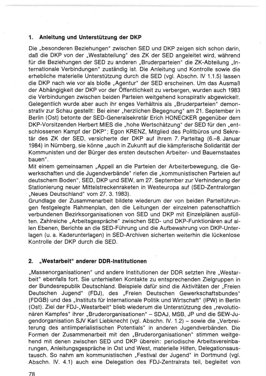 Seite 81 des Verfassungsschutzbericht 1983 Bund