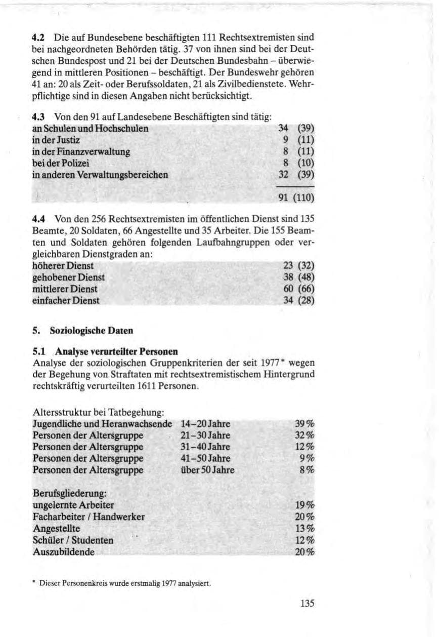 Seite 133 des Verfassungsschutzbericht 1984 Bund